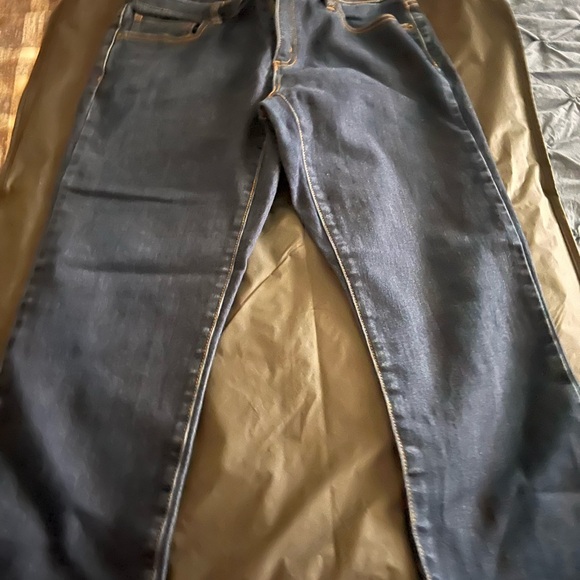 Michael Kors Dark Blue Straight Leg Jeans - Picture 1 of 5